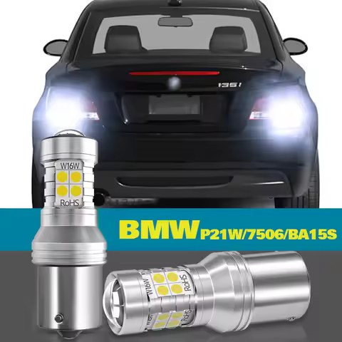 Reverse Light P21W BA15S For BMW E87 F20 F21 F45 F46 F23 F22 F87 E46 F30 F80 E36 E46 F34 F31 E90 E91