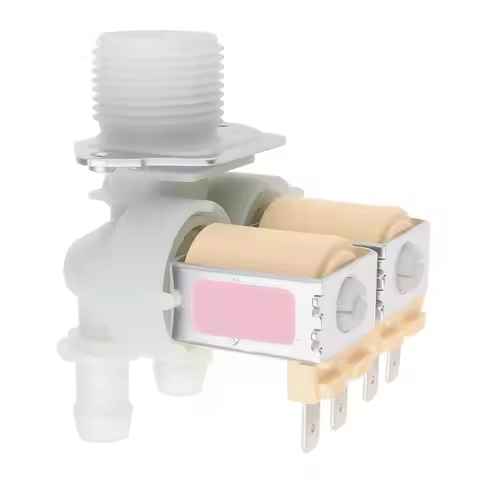Electric Inlet Valve DC62-00024M For Washing Machines-WF0704F7W, W F70F5E0Z4W, P1253-DC6200024M-Best