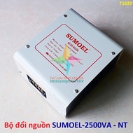 Bộ biến áp tự ngẫu SUMOEL 2000VA-NT điên áp ra 100V/110V dùng cho thiết bị điện nội địa