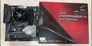 AMD R5 3500X/ROG CROSSHAIR VI EXTREME X370晶片
