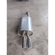 Wira Waja Twintips exhaust silencer