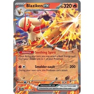 Pokemon Blaziken ex Card - SV09: Journey Together (JTG)