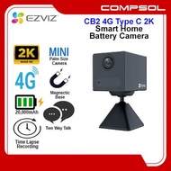 Ezviz CB2 4G Type C 2K Smart Home Battery Camera