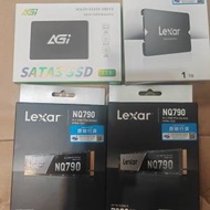 SSD ( Lexar, Crucial, AGI) 全新未開封 ...