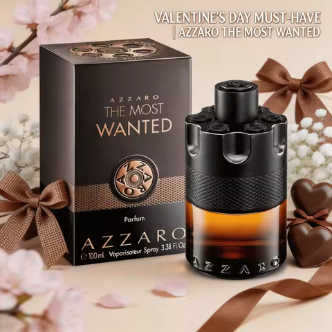 Azzaro The Most Wanted Parfum, Intense Men's Cologne, Rich Spicy & Seductive Fragrance, 24H Long Las