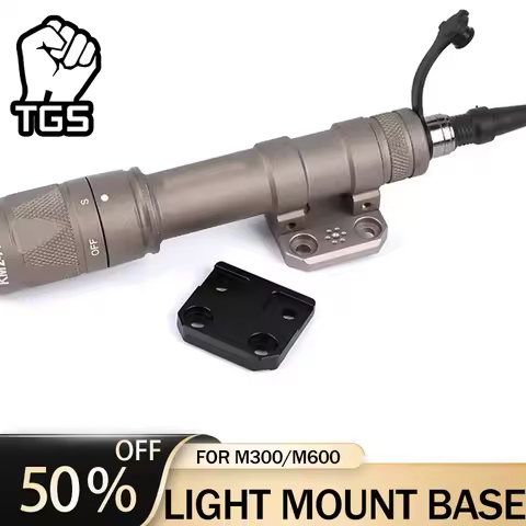 Tactical Mlok M Lok Keymod Rail Flashlight Light Mount M300 M600 HLP V2 HLPV2 Base AR15 M4 Airsoft A