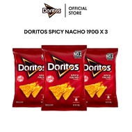 [Bundle of 3] Doritos Tortilla Chips Taco/ Smokin BBQ/ Nacho Cheese/ Roasted Corn/ Spicy Nacho/ Cool