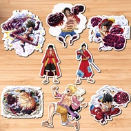 Stickers Aesthetic Anime One piece Luffy Waterproof Matte Lamination Sticker for Mobile Phone Laptop