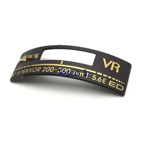 New 200-500 1:5.6 E Camera Parts for Nikon AF-S Nikkor 200-500mm f/5.6E ED Logo Mark Nameplate Label