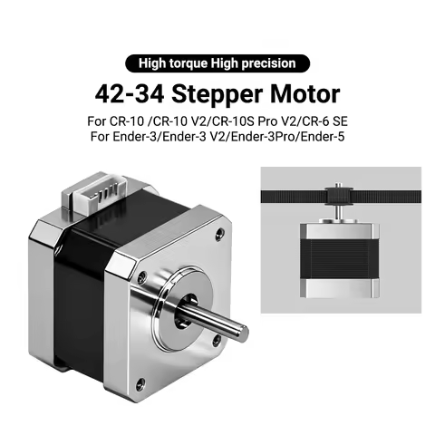 42 34 FDM 3D Printer Stepper Motor 42-34,0.4 N.M 42-34 Stepping Motors for Ender-3 X/Y/Z Axis and CR