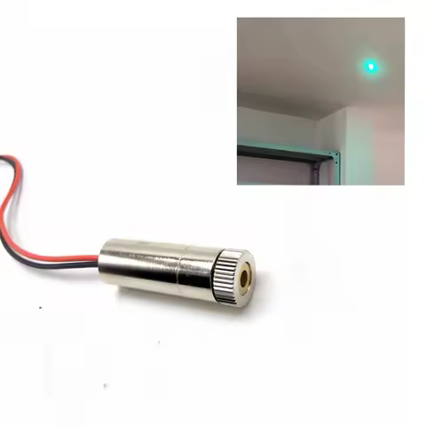 505nm 30mw 12x35mm Laser Diode Dot Module 3-5V Industrial / Laboratory Semiconductor