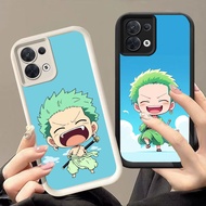 YZ-134 One Piece Q version of Zoro Very beautiful Casing for OPPO Reno 8 F21 7 7Z 8Z F21S Pro Lite 5