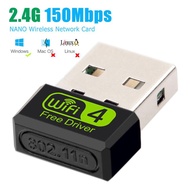 Wireless Mini USB Wifi Adapter 802.11N MT7601 150Mbps Receiver Dongle Free Driver Network Card For D