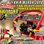 MOLLAR J18-4T Pompa Power Sprayer 4 Tak Mesin Jet Cleaner Portable