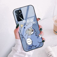 Case Couple Oppo A16 Casing Custom bestie Softcase Handphone Karakter [CP16]