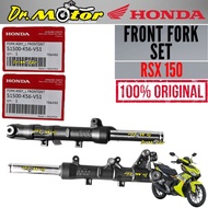 RSX150 RSX150 FRONT FORK Set Depan Fok Absoober Left Right  Shock Pamper 51500-K56-V51 51400-K56-V71