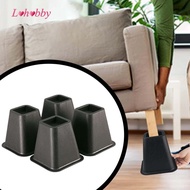 [Lohobby] Furniture Bed Riser Non Skid Heavy Duty Free Stackable Heavy Duty Bed Elevator