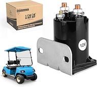 10L0L 12V 4 Terminal 200A Heavy Duty Yamaha Solenoid, for Yamaha G8 G9 G11 G14 G16 & G20 Gas 1985 up