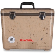 UC30 30qt Leak-Proof, Air Tight, Drybox Cooler and Hard Shell Lunchbox for Men and Women Engel UC30 