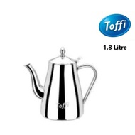Toffi Stainless Steel Coffee Pot (Round Shape)#1.8 Litre