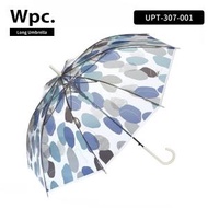 Wpc. - 【UPT-307-001】Nuance Pattern Blue - 透明耐風長雨傘/雨遮 (4537988011644)