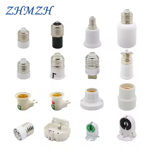 2pcs/lot GU5.3 MR11 MR16 G4 Lamp Holder Converter E27 T5 T8 2G11 Lamp Base E40 E14 B22 Light Socket 