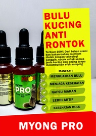 MYONG PRO OBAT PENUMBUH BULU MENGUATKAN BULU KUCING ANTI RONTOK PELEBAT BULU KUCING ANJING