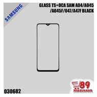 GLASS TS+OCA SAMSUNG A04/A045/A045F/047/A47F BLACK
