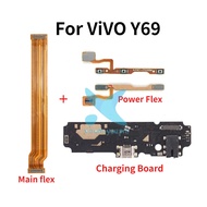 For Vivo Y69 Y69A USB Charging Dock Port Board Main Board Connector Flex Cable Replacement parts