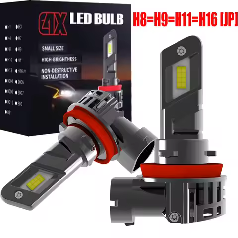 2pcs H11 H8 H9 H16 Led Headlight 64211NL 64211NBS 64212NL 62213CBB PGJ19-5 64219L+ PGJ19-3 PGJ19-2 P