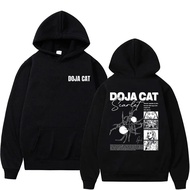 Rapper Doja Cat Scarlet Music Album Graphic Print Hoodie Male Oversized Sweatshirt Fans Gift Men Wom