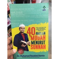 Limited Stock | | 40 Easy Practices According To Sunnah | | Dr. Muhamad Rozaimi Ramle