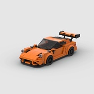 Moc Porsche 911 GT3 RS siêu Sports Cars Sách hướng dẫn học guitar căn bản gạch đồ chơi cho trẻ em bé