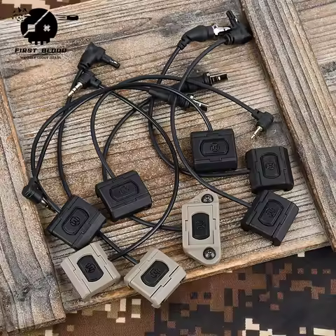 Tactical ModButton Remote Pressure Switch For SF M300 M600 Flashlight PEQ15 NGAL OGL Dual Function T