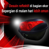 RUNSHOP_ Anchi Motorcycle Box 40L rear Motorcycle Box Capacity Motorcycle Bag Tailbag Thickened Univ