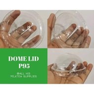 Dome Lid 95mm 100 Pieces