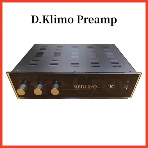 Preamp Copy German Famous D.Klimo 6DJ8 ECC88 E88CC 6922 Electron Vacuum Tube Tubes Pre-Amp Preamplif