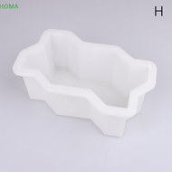 💖【Lowest price】HOMA แม่พิมพ์คอนกรีตสำหรับทางเดินในสวนแม่พิมพ์อิฐปูพื้นทางเดินในสวนแบบทำมือ