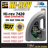 HIREV ENGINE OIL 7240 10W40 FREE GIFT FOR EVERY PURCHASE