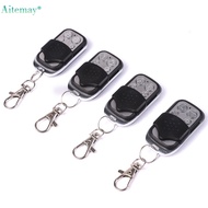 Aitemay 433MHz/330MHz/315MHz RF Remote Control 4CH Button Car Key Door Opener Remote Control Auot Copy Electronic Gate Control Duplicator