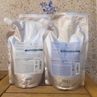 Anti-hair loss shampoo and conditioner for oily scalp 003 NUMBER THREE MURIEM A-R 500mlx2 (bag form)