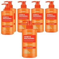 Kundal Honey & Macadamia Pure Body Wash Clean Soap, 500ml, 2ea - 500ml x 6ea
