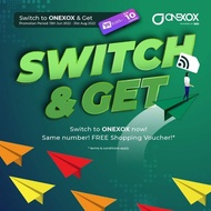 [FREE SHIPPING] Onexox MNP KEKAL NOMBOR (PORT IN NUMBER / SWITCH) 28 Months validity Xox PREPAID SIM