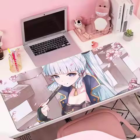 Kamisato Ayaka Mouse Pad Genshin Impact Mousepad Genshin Keyboard Pad Ayaka Padding Computer Pad PC 