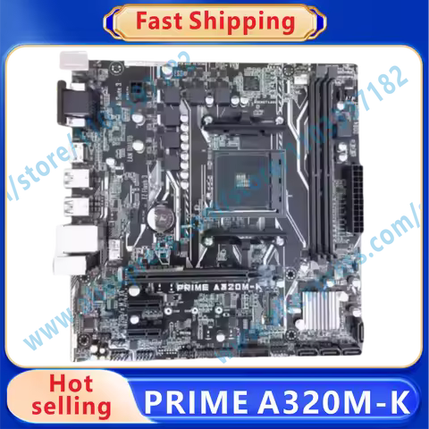 PRIME A320M-K Motherboard AMD A320 AM4 2×DDR4 AMD RYZEN7 PCI-E 3.0 1×M.2 Micro ATX