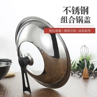 Captain Cook Stainless Steel Wok Cover Wok Stainless Steel Wok (30cm/32cm/34cm/36cm/38cm/40cm/42cm)