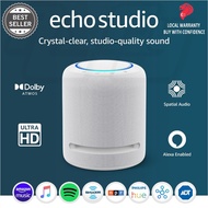 Echo Studio | Dolby Atmos HiFi smart speaker, spatial audio processing Alexa Amazon zigbee matter hu