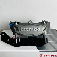 ADV150 ADV160 VARIO150 VARIO160 ORIGINAL Brembo M3 K50 4Pot Front Caliper Siap Bracket Set PNP 100% 