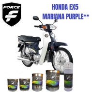FORCE HONDA EX5 MARIANA PURPLE ** (SIMILAR) 2K MOTORCYCLE PAINT / CAT 2K MOTOSIKAL