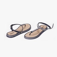 Sharkwin Sandal Jepit Wanita Kekinian Berlian Strap PVC anti slip Flip Flops Slippers SF21001 Size 3